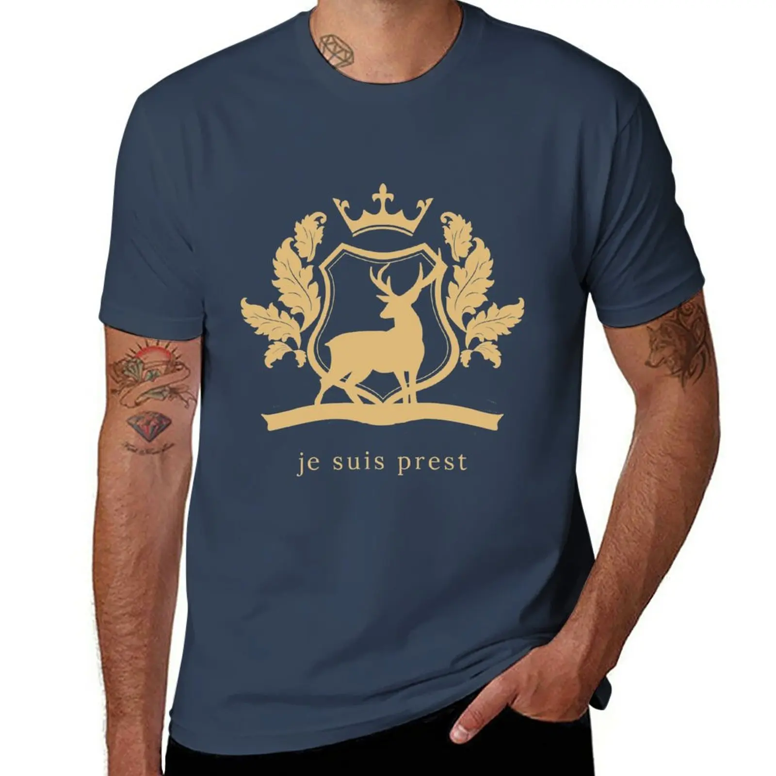 New Je Suis Prest Outlander T-Shirt funny t shirt T-shirt short Anime t-shirt mens graphic t-shirts big and tall
New Je Suis Prest Outlander T-Shirt funny t shirt T-shirt short Anime t-shirt mens graphic t-shirts big and tall