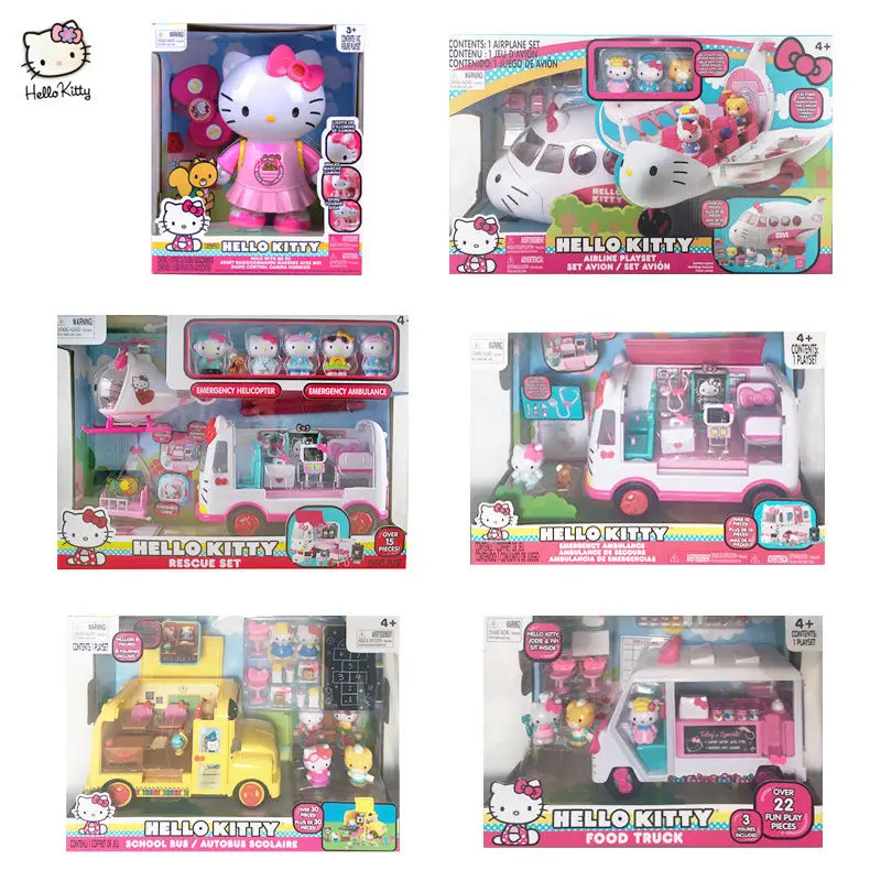 New Hello Kitty Anime Cartoon Cute Kawaii Style Rescue Plane Ambulance Large Passenger Aircraft Girls Play House Toys Wholesale
New Hello Kitty Anime Cartoon Cute Kawaii Style Rescue Plane Ambulance Large Passenger Aircraft Girls Play House Toys Wholesale