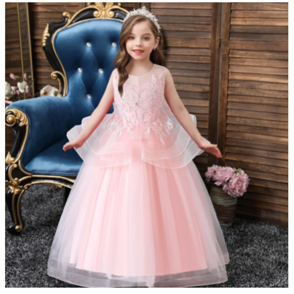 2023 Flower Girl Dresses Sleeveless Round Neck Applique Fluffy Children's First Communion Wedding Birthday Princess Performance
2023 Flower Girl Dresses Sleeveless Round Neck Applique Fluffy Children's First Communion Wedding Birthday Princess Performance