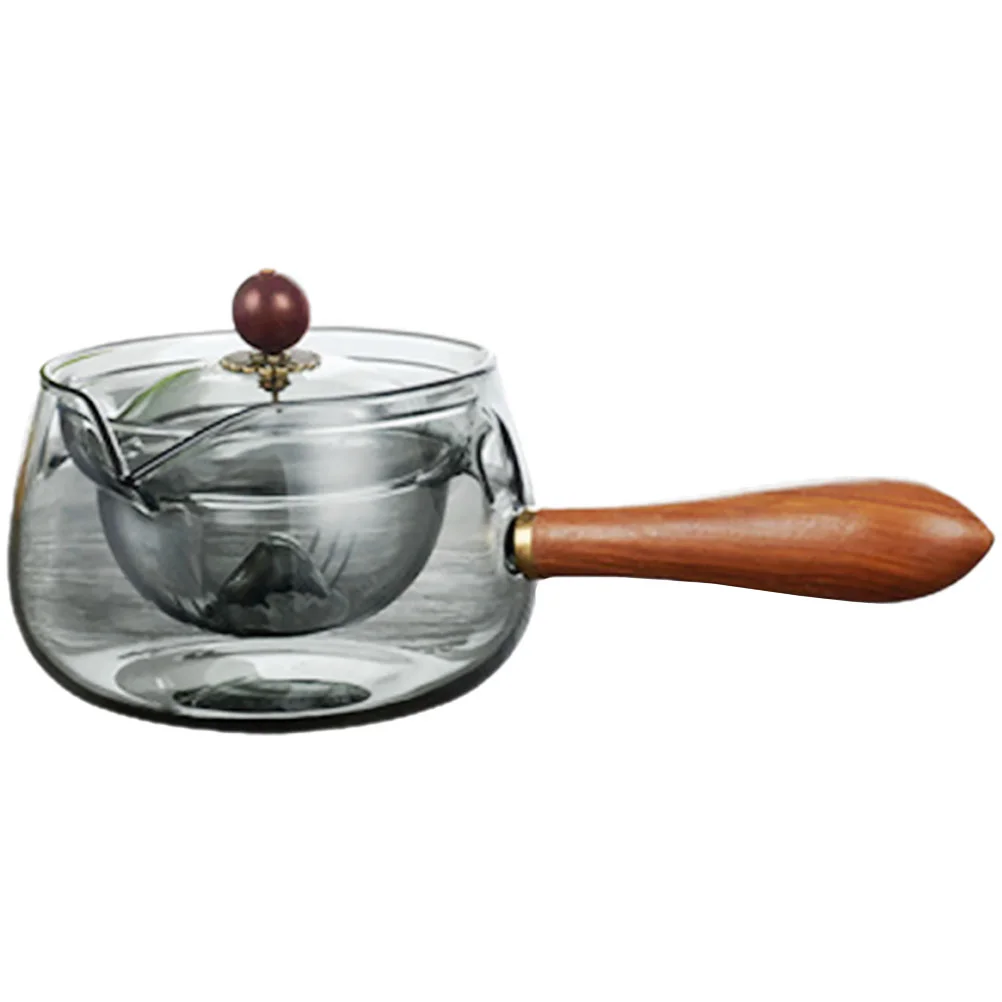 360 Degree Side Handle Pot Heat Resistant Teaware Teakettle Container Vintage Glass
360 Degree Side Handle Pot Heat Resistant Teaware Teakettle Container Vintage Glass