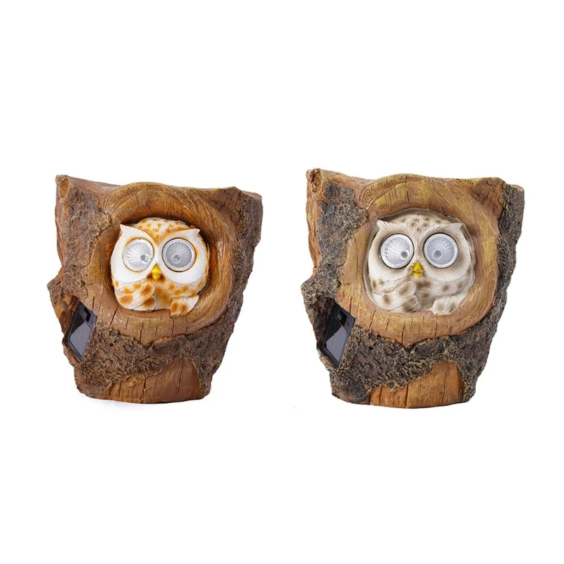 Garden Owl Statues Figurines Outdoors for Lawn Patio Yard with Solar Light
Garden Owl Statues Figurines Outdoors for Lawn Patio Yard with Solar Light
