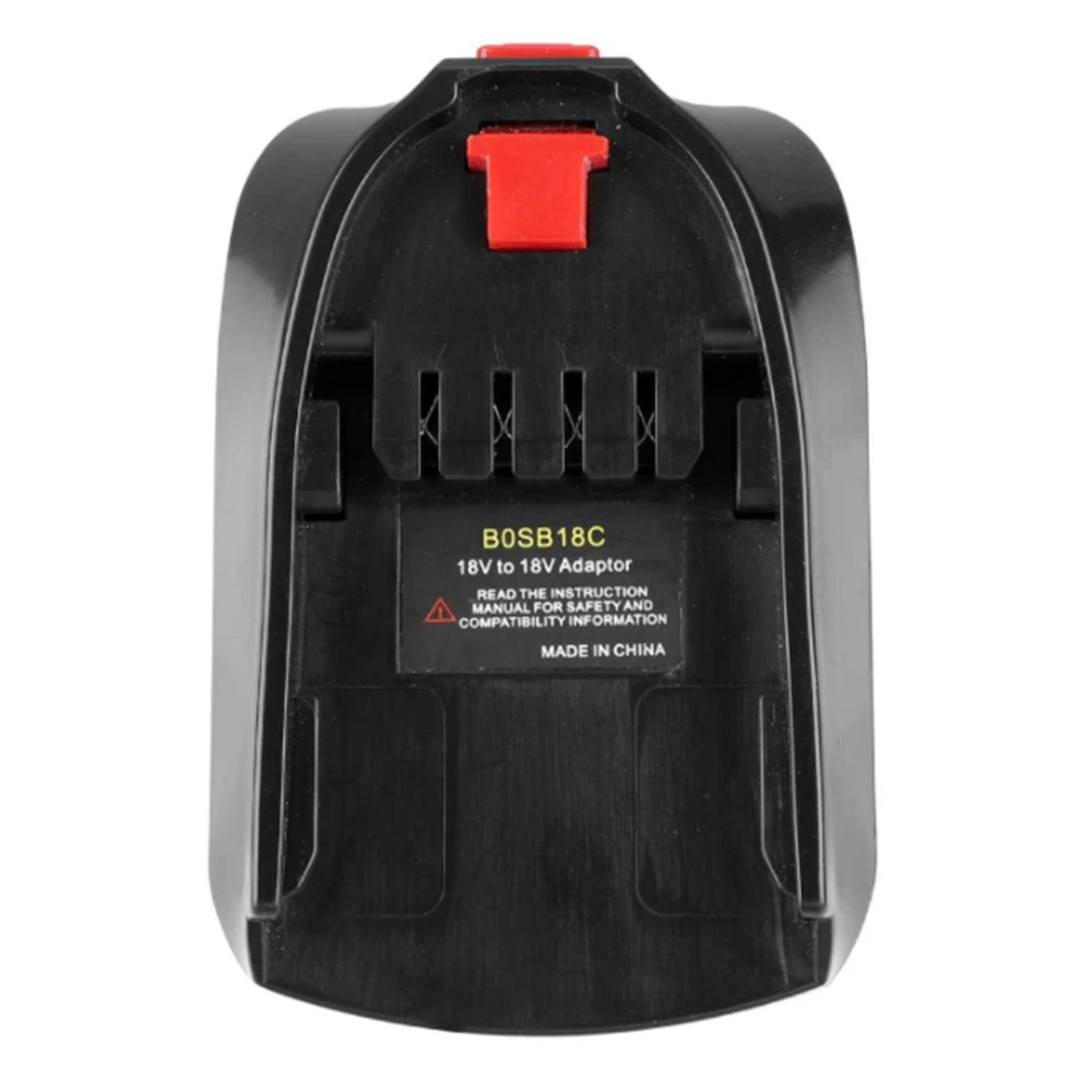 Adapter Converter BOSB18C Use for Bosch 18V Li-Ion Battery BAT618 on Home Lithium Electrical Power Tool Replace All 18V
Adapter Converter BOSB18C Use for Bosch 18V Li-Ion Battery BAT618 on Home Lithium Electrical Power Tool Replace All 18V