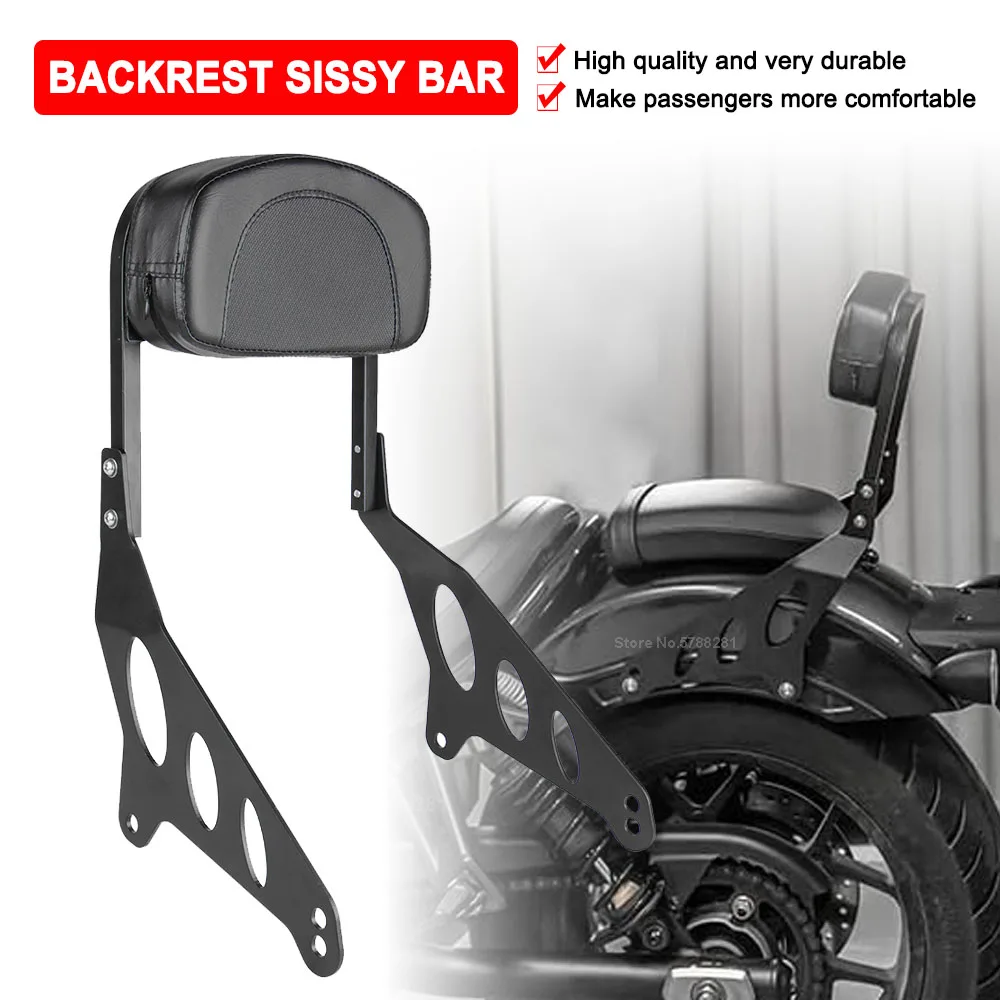 

Motorcycle Rear Passenger Backrest Sissy Bar With Luggage Rack For Honda Rebel CM1100 CMX1100 CM/CMX 1100 2021 2022 2023 2024