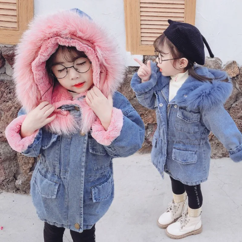 2022 Winter Children's Clothing Baby Girls Boys Keep Warm And Thicken Cowboy Jacket 0-6 Years Kids Hooded Large Fur Collar Parka
2022 Winter Children's Clothing Baby Girls Boys Keep Warm And Thicken Cowboy Jacket 0-6 Years Kids Hooded Large Fur Collar Parka