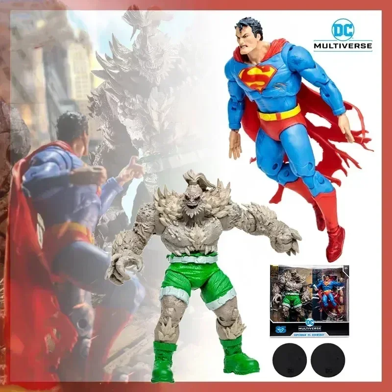 

Mcfarlane Dc Multiverse Toys Superman Vs Doomsday Comics Anime Action Figures Statue Figurine Model Gifts Toys 7-10in