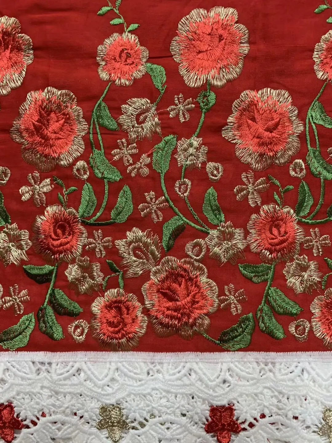 New Embroidered Chiffon Net Cloth Viscose Rayon Cotton Fabric Pattern Floral With Water Soluble Spring Summer Dress Cloth 5 Yard
New Embroidered Chiffon Net Cloth Viscose Rayon Cotton Fabric Pattern Floral With Water Soluble Spring Summer Dress Cloth 5 Yard