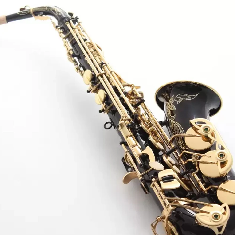 Professional 991 Alto Saxophone Eb Tune Black Gold Key Brass One to One Engraved Pattern Japanese Craft Made with case sax alto
Professional 991 Alto Saxophone Eb Tune Black Gold Key Brass One to One Engraved Pattern Japanese Craft Made with case sax alto