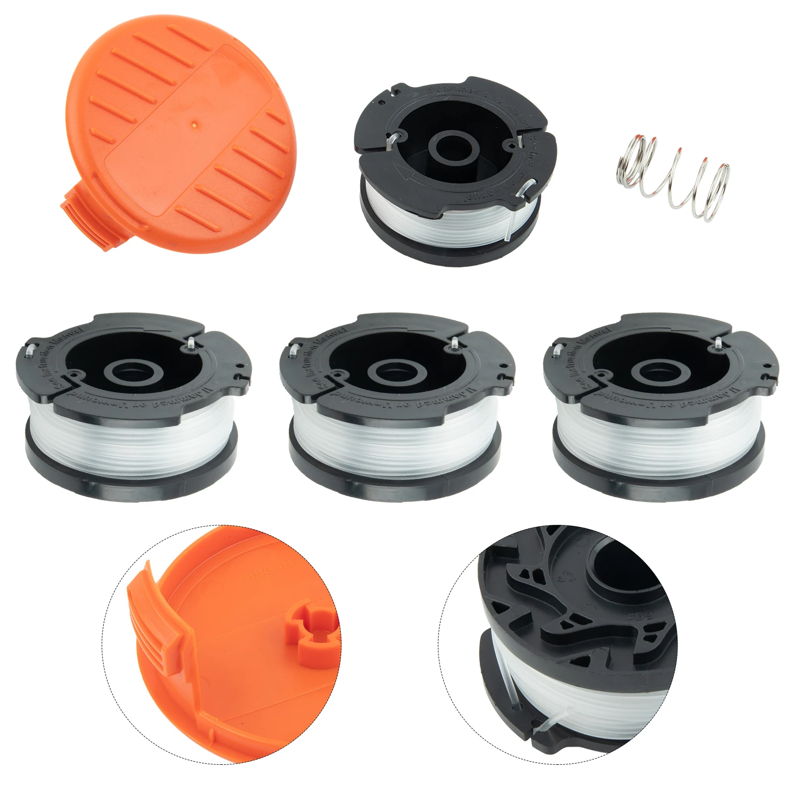 Катушки с перьями Изящные Простые в установке для замены Black & Decker Grass 1 набор высококачественных аксессуаров
Катушки с перьями Изящные Простые в установке для замены Black & Decker Grass 1 набор высококачественных аксессуаров