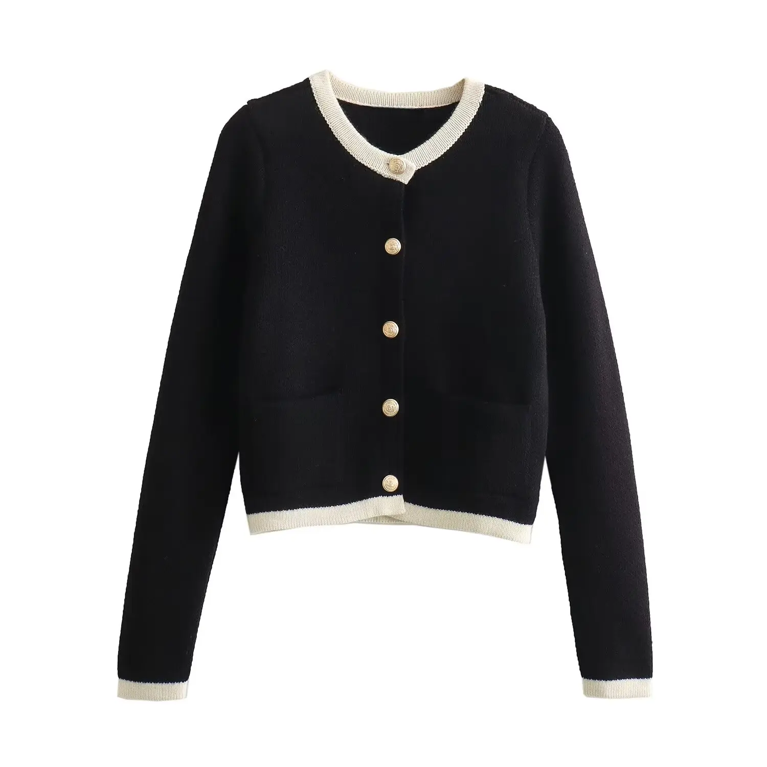 Women New Fashion Single Breasted Knitted Cardigan Vintage O-Neck Long Sleeve All-Match Casual Female Short Outerwear Chic Tops
Women New Fashion Single Breasted Knitted Cardigan Vintage O-Neck Long Sleeve All-Match Casual Female Short Outerwear Chic Tops