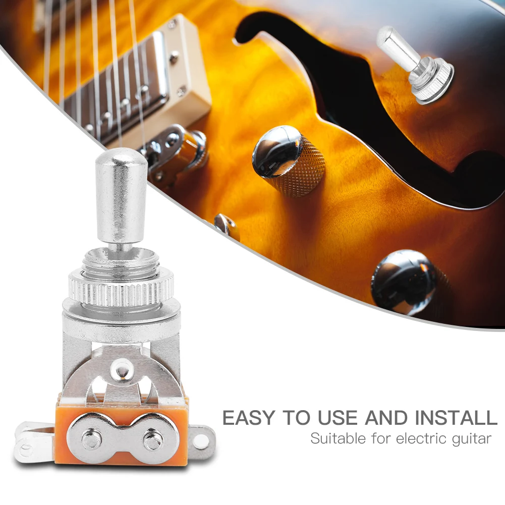 Toggle Switches 3 Way Pickup Selector For LP Electric Guitar Instrument Accessory
Toggle Switches 3 Way Pickup Selector For LP Electric Guitar Instrument Accessory