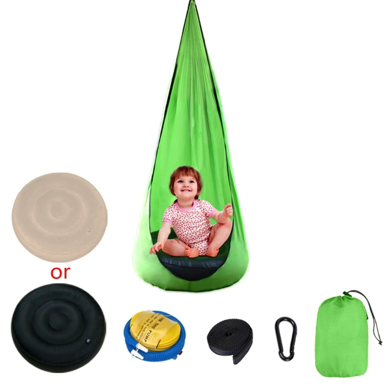 Children Hanging Swing for SEAT with Inflatable Cushion Hammock Chair Hook Air P
Children Hanging Swing for SEAT with Inflatable Cushion Hammock Chair Hook Air P