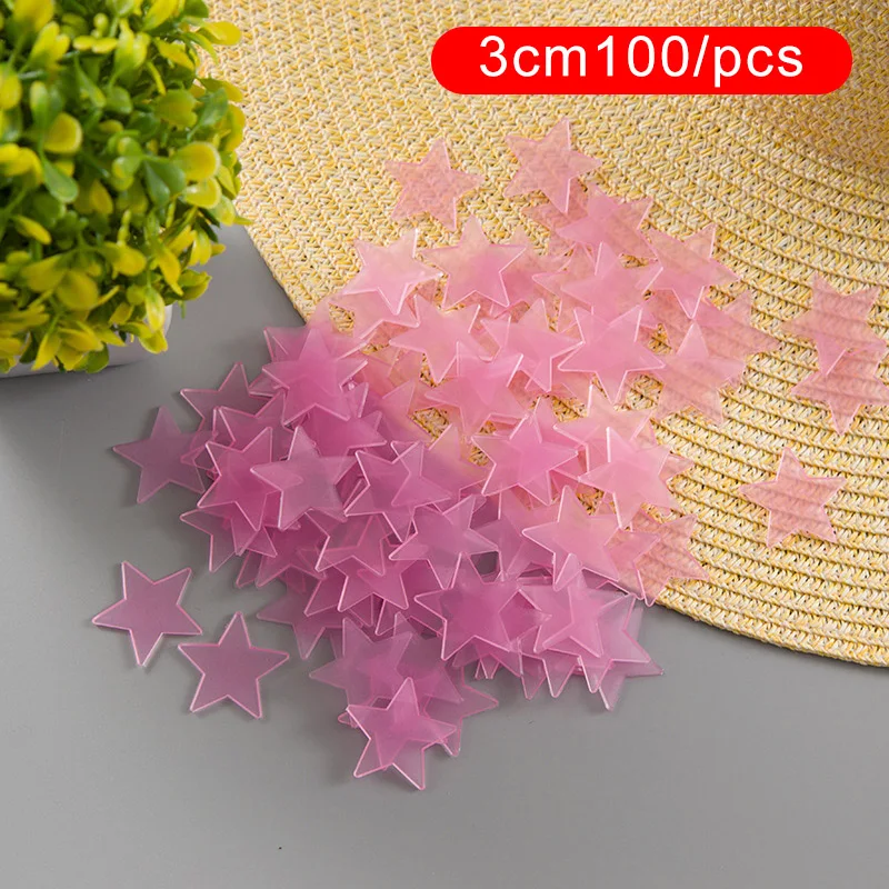 100Pcs Colorful Star Wall Sticker Luminous Star Stickers For Kids Bedroom Fluorescent Glowing In The Dark Home Decoration
100Pcs Colorful Star Wall Sticker Luminous Star Stickers For Kids Bedroom Fluorescent Glowing In The Dark Home Decoration