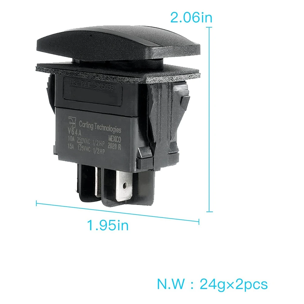 2 Pcs Forward/Reverse Switch for Club Car DS and Precedent 48V Electric Golf Cart Accessories,101856001 101856002
2 Pcs Forward/Reverse Switch for Club Car DS and Precedent 48V Electric Golf Cart Accessories,101856001 101856002