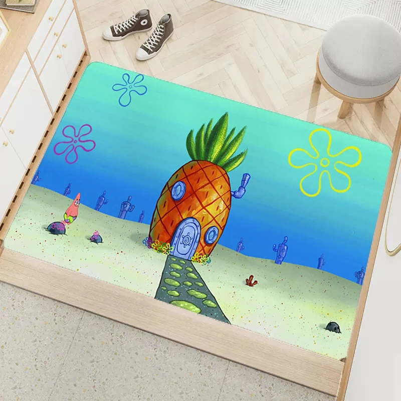 SpongeBobs Diatom Ooze Non-slip and Washable Kitchen Mat Hallway Mats Rug House Entrance Mat Indoor Carpet Living Room Foot Bath
SpongeBobs Diatom Ooze Non-slip and Washable Kitchen Mat Hallway Mats Rug House Entrance Mat Indoor Carpet Living Room Foot Bath