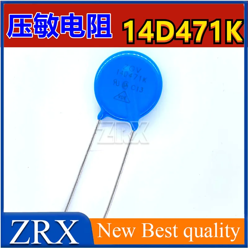 5Pcs/Lot The brand new 14D471K varistor ZOV 470V 14K471D has a pin pitch of approximately 8.5mm
5Pcs/Lot The brand new 14D471K varistor ZOV 470V 14K471D has a pin pitch of approximately 8.5mm