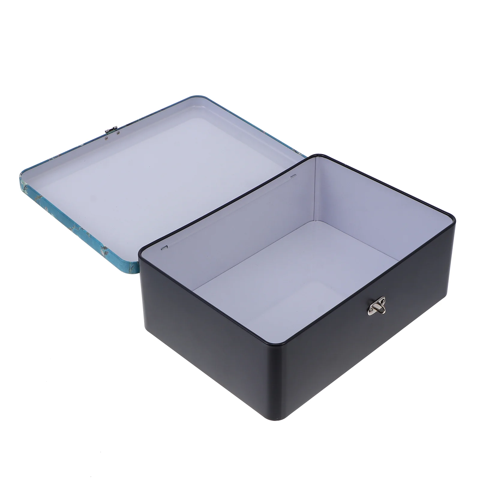 Tinplate Box with Lock Case Storage Container Canister Travel Food Containers Vintage Style Durable Gift
Tinplate Box with Lock Case Storage Container Canister Travel Food Containers Vintage Style Durable Gift