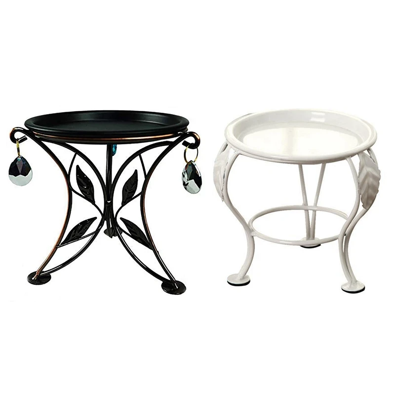 2 Pcs Iron Small Pot Stand Flower Stand Plants Stand Outdoor Indoor Succulent Pot Holder For Bedroom Garden, White & Black
2 Pcs Iron Small Pot Stand Flower Stand Plants Stand Outdoor Indoor Succulent Pot Holder For Bedroom Garden, White & Black