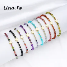 Bracelet Natural Stone Luxury Quality Jewelry for Women Tourmaline Bts Handmade 3mm Party /Wedding Luxury Gift Set Gold Color
Bracelet Natural Stone Luxury Quality Jewelry for Women Tourmaline Bts Handmade 3mm Party /Wedding Luxury Gift Set Gold Color