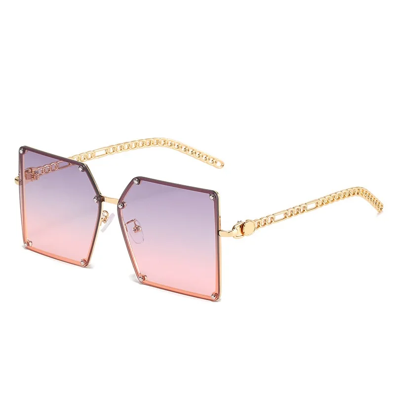 Fashion Rimless Big Square Sunglasses for Women Female Eyeglasses Hollow Leg Rivet Framless Eyewear Glasses 2024 Gafas De Sol
Fashion Rimless Big Square Sunglasses for Women Female Eyeglasses Hollow Leg Rivet Framless Eyewear Glasses 2024 Gafas De Sol