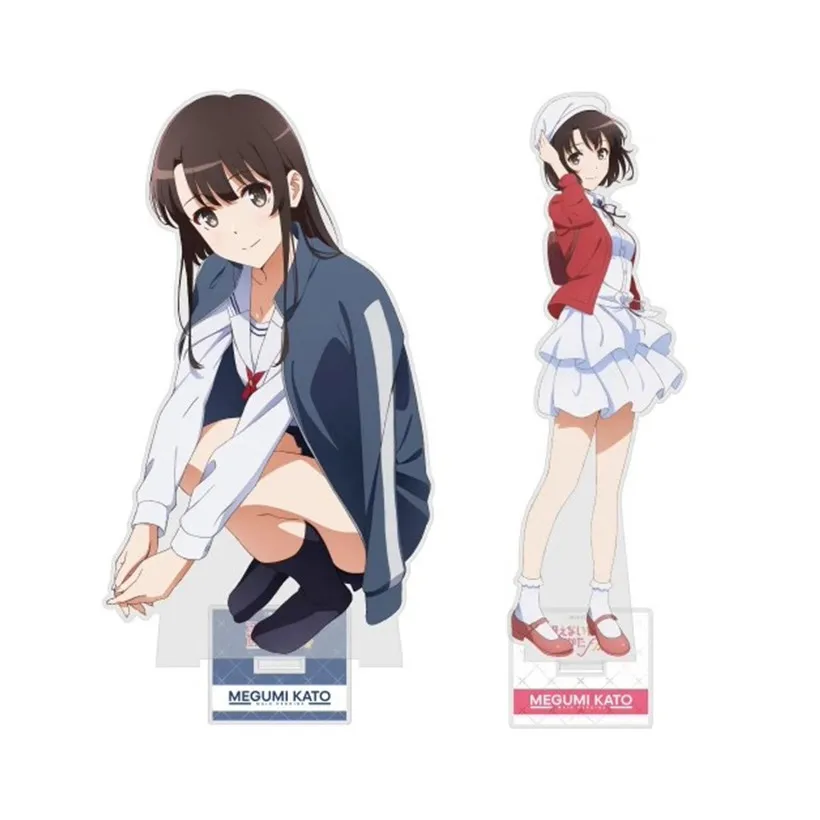 Anime Saenai Heroine no Sodatekata Acrylic Stand Doll Saekano How to Raise a Boring Girlfriend Figure Model Plate Toy for Gift
Anime Saenai Heroine no Sodatekata Acrylic Stand Doll Saekano How to Raise a Boring Girlfriend Figure Model Plate Toy for Gift