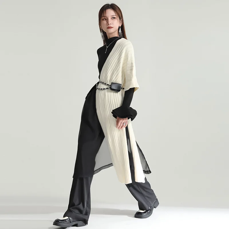 2022 Winter French Design Sense Outside The Cape Shawl A Variety of Ways To Wear Knitted Scarf Cape Jacket
2022 Winter French Design Sense Outside The Cape Shawl A Variety of Ways To Wear Knitted Scarf Cape Jacket