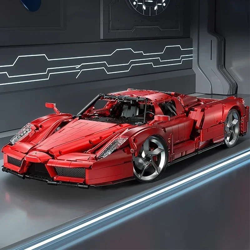 Technical MOC 10523 Racing Car Super Sports Red Car Model 4301PCS Building Blocks Brick Toys for Children Adult Birthday Gift
Technical MOC 10523 Racing Car Super Sports Red Car Model 4301PCS Building Blocks Brick Toys for Children Adult Birthday Gift
