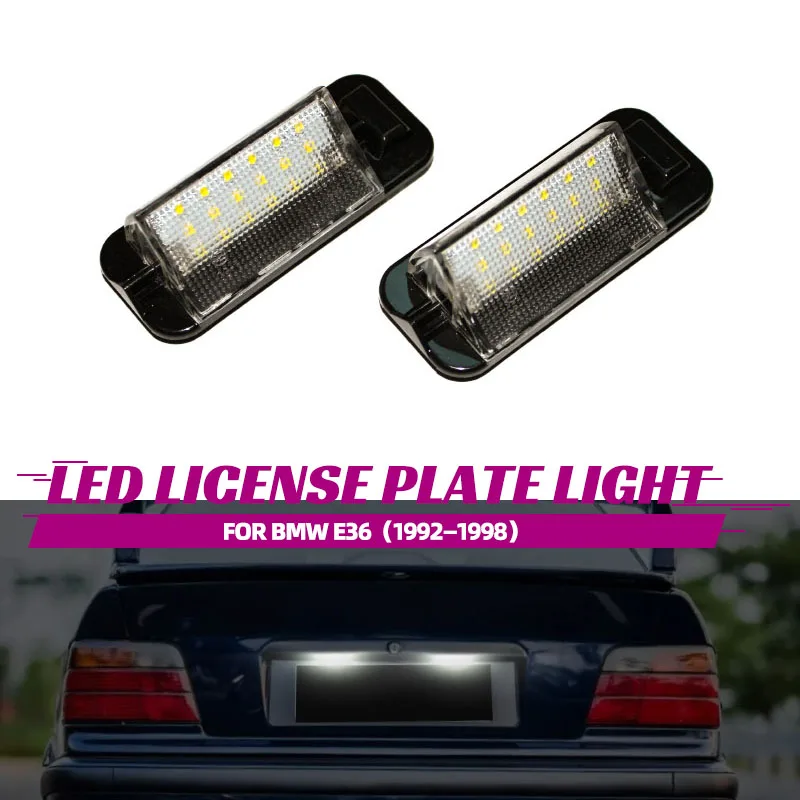 2x Canbus White LED License Number Plate Light No Error For BMW 3 Series E36 M3 1992-1998
2x Canbus White LED License Number Plate Light No Error For BMW 3 Series E36 M3 1992-1998