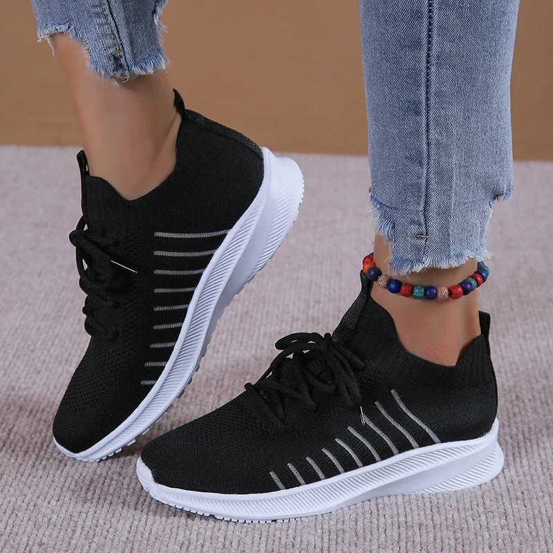 Lightweight Non Slip Loafers Shoes Women Slip On Breathable Knitted Flats Plus Size Soft Sole Sneakers Female 43
Lightweight Non Slip Loafers Shoes Women Slip On Breathable Knitted Flats Plus Size Soft Sole Sneakers Female 43
