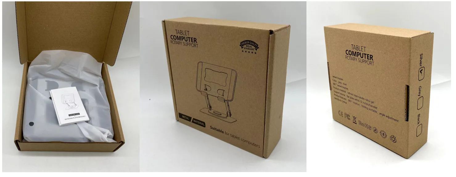 Foldable Tablet Bracket Stand 360 Degree Rotating Portable Laptop Bracket Hollow Heat Dissipation Height Adjustable Accessories Foldable Tablet Bracket Stand 360 Degree Rotating Portable Laptop Bracket Hollow Heat Dissipation Height Adjustable Accessories