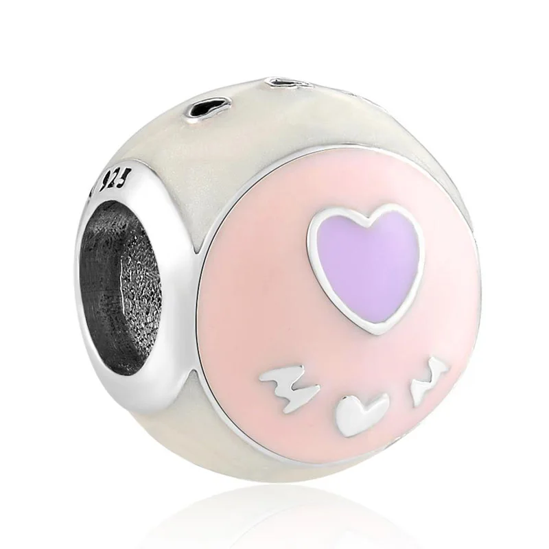 Authentic S925 Sterling Silver Mixed Enamel Love Mum Heart Bead Charm Fit Women Bracelet Bangle For Lady DIY Jewelry Making
Authentic S925 Sterling Silver Mixed Enamel Love Mum Heart Bead Charm Fit Women Bracelet Bangle For Lady DIY Jewelry Making
