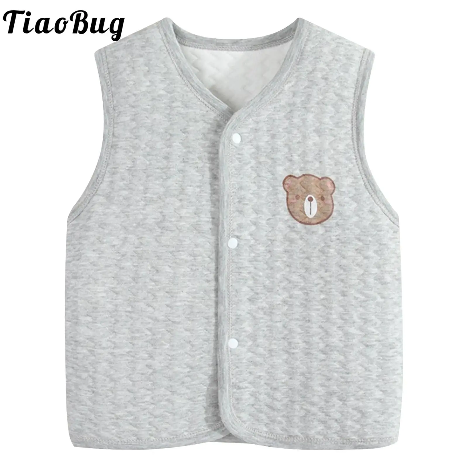 Toddler Baby Girls Boys Soft Cotton Warm Vest Coat V Neck Buttons Closure Cardigan Waistcoats Autumn Winter Thermal Outerwear
Toddler Baby Girls Boys Soft Cotton Warm Vest Coat V Neck Buttons Closure Cardigan Waistcoats Autumn Winter Thermal Outerwear