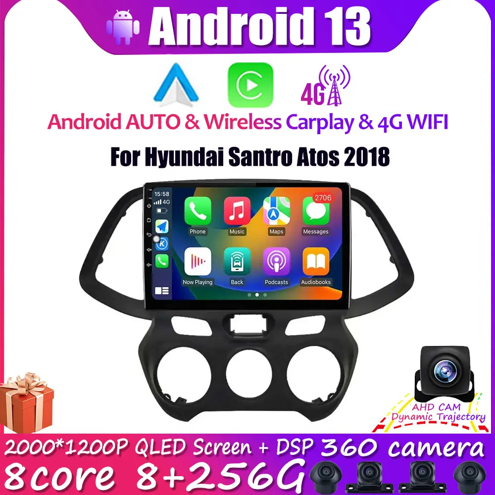Автомагнитола 9 дюймов для Hyundai Santro Atos 2018, Android 13, стерео, мультимедийный видеоплеер, навигация GPS DSP IPS BT
Автомагнитола 9 дюймов для Hyundai Santro Atos 2018, Android 13, стерео, мультимедийный видеоплеер, навигация GPS DSP IPS BT