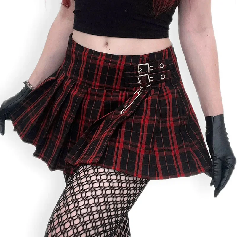 Korean Japanese Sweet Hot Clothes Gothic Punk Skirts Y2k Streetwear Dark Aesthetics Pleated Ball Gown Plaid Stripe Mini Skirt
Korean Japanese Sweet Hot Clothes Gothic Punk Skirts Y2k Streetwear Dark Aesthetics Pleated Ball Gown Plaid Stripe Mini Skirt