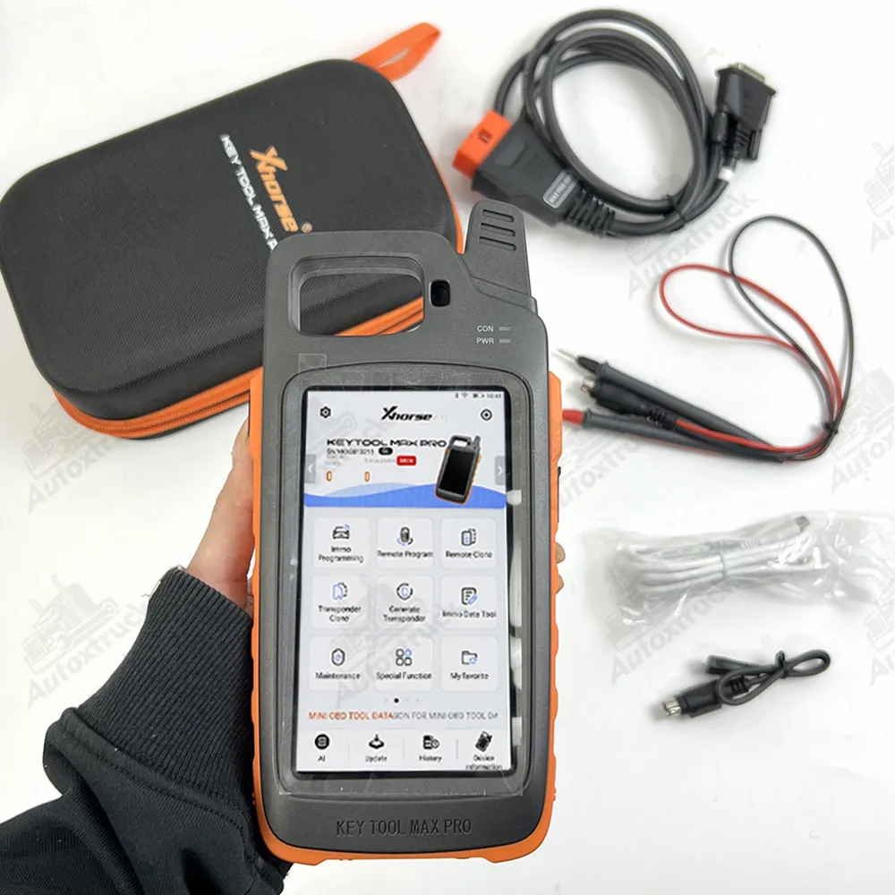 2023 Xhorse VVDI Key Tool Max Pro with MINI OBD Tool Support Read Voltage and Leakage Current
2023 Xhorse VVDI Key Tool Max Pro with MINI OBD Tool Support Read Voltage and Leakage Current