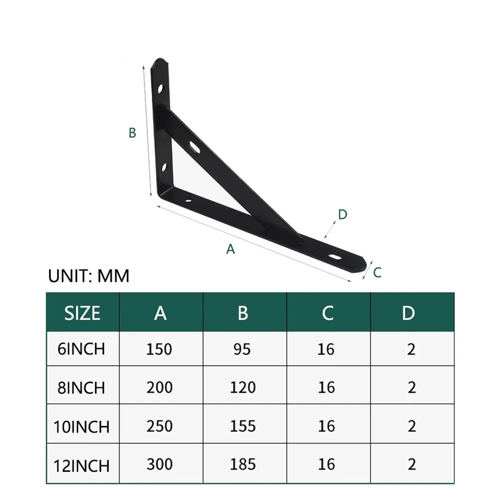 Sturdy Kitchen Living Room Shelf Brackets Tripod Wall Brace Shelf Bracket Corner Exhibition Stand Garden Shelf
Sturdy Kitchen Living Room Shelf Brackets Tripod Wall Brace Shelf Bracket Corner Exhibition Stand Garden Shelf
