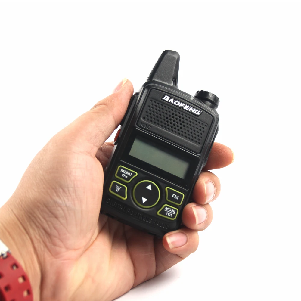 1pcs x BaoFeng Mini Walkie Talkie BF-T1 UHF 400-470MHz 1W 20CH Small Mini Portable Ham FM Two-way Radio With Earpiece
1pcs x BaoFeng Mini Walkie Talkie BF-T1 UHF 400-470MHz 1W 20CH Small Mini Portable Ham FM Two-way Radio With Earpiece