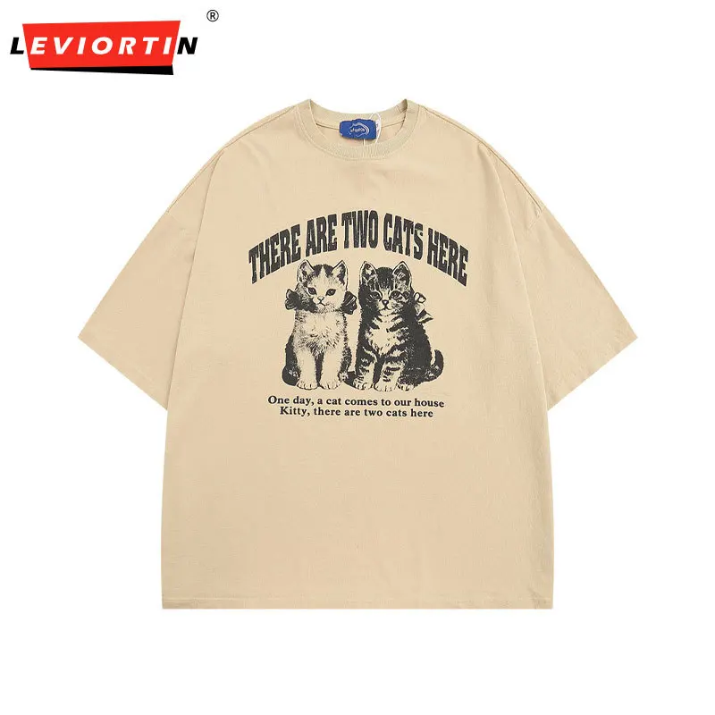 Men Washed Tshirt Streetwear Kitty Cats Graphic T-Shirt Harajuku Summer 2023 Hip Hop T Shirt Cotton Loose Tops Tees Black Beige
Men Washed Tshirt Streetwear Kitty Cats Graphic T-Shirt Harajuku Summer 2023 Hip Hop T Shirt Cotton Loose Tops Tees Black Beige