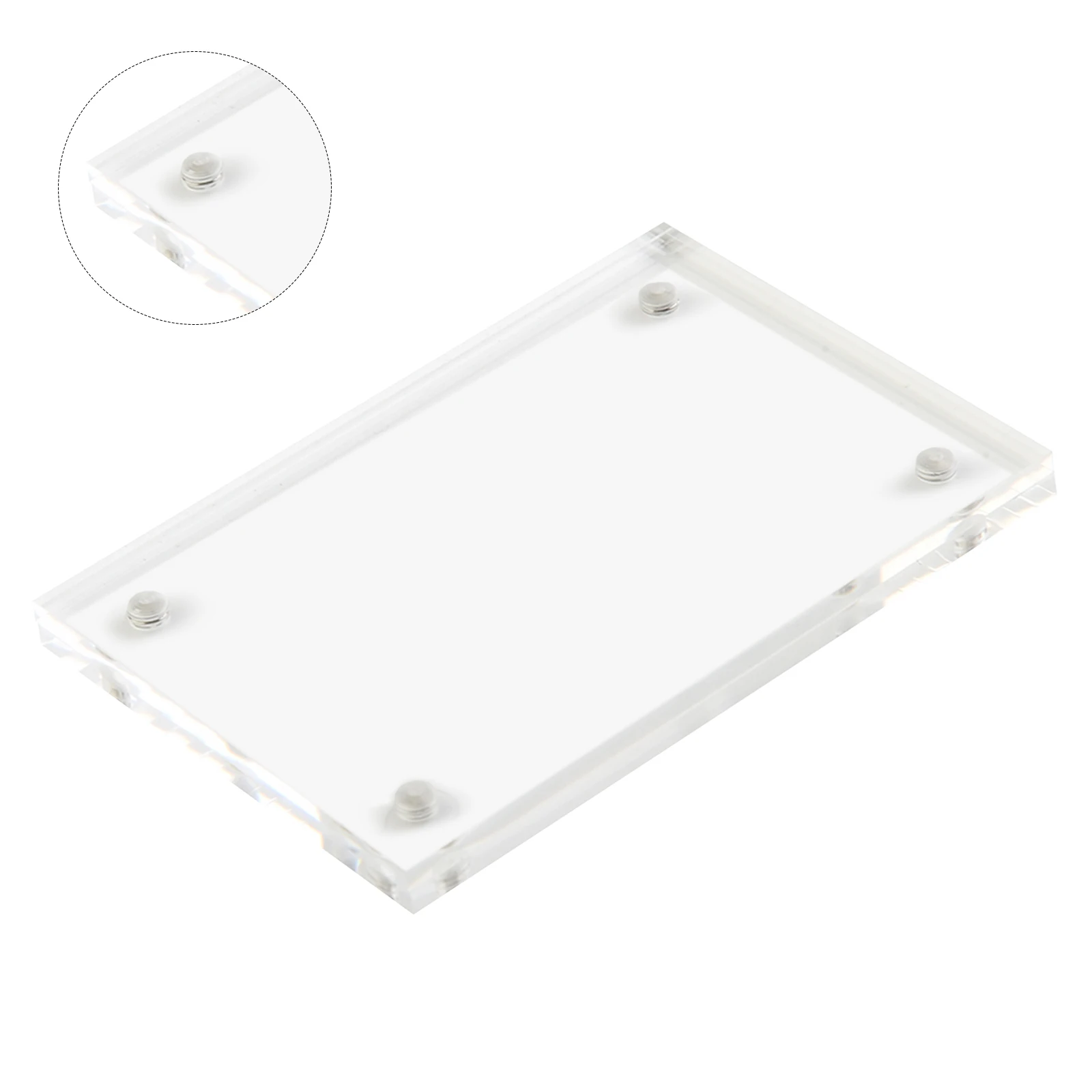 Decorative Products Photo Frame Acrylic Decorate Desktop IDEAL GIFT Sturdy Material Transparent Garden Replaceable
Decorative Products Photo Frame Acrylic Decorate Desktop IDEAL GIFT Sturdy Material Transparent Garden Replaceable