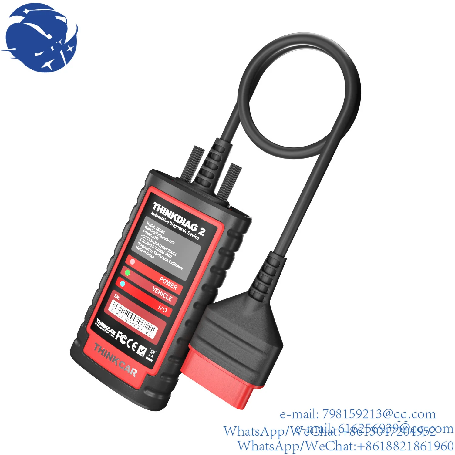 yyhcyyhcThinkdiag Diagnostic Tool New Easydiag Car OBDII code reader Thinkdiag 2 Scanner automotriz Diagzon Full Software 1 year
yyhcyyhcThinkdiag Diagnostic Tool New Easydiag Car OBDII code reader Thinkdiag 2 Scanner automotriz Diagzon Full Software 1 year
