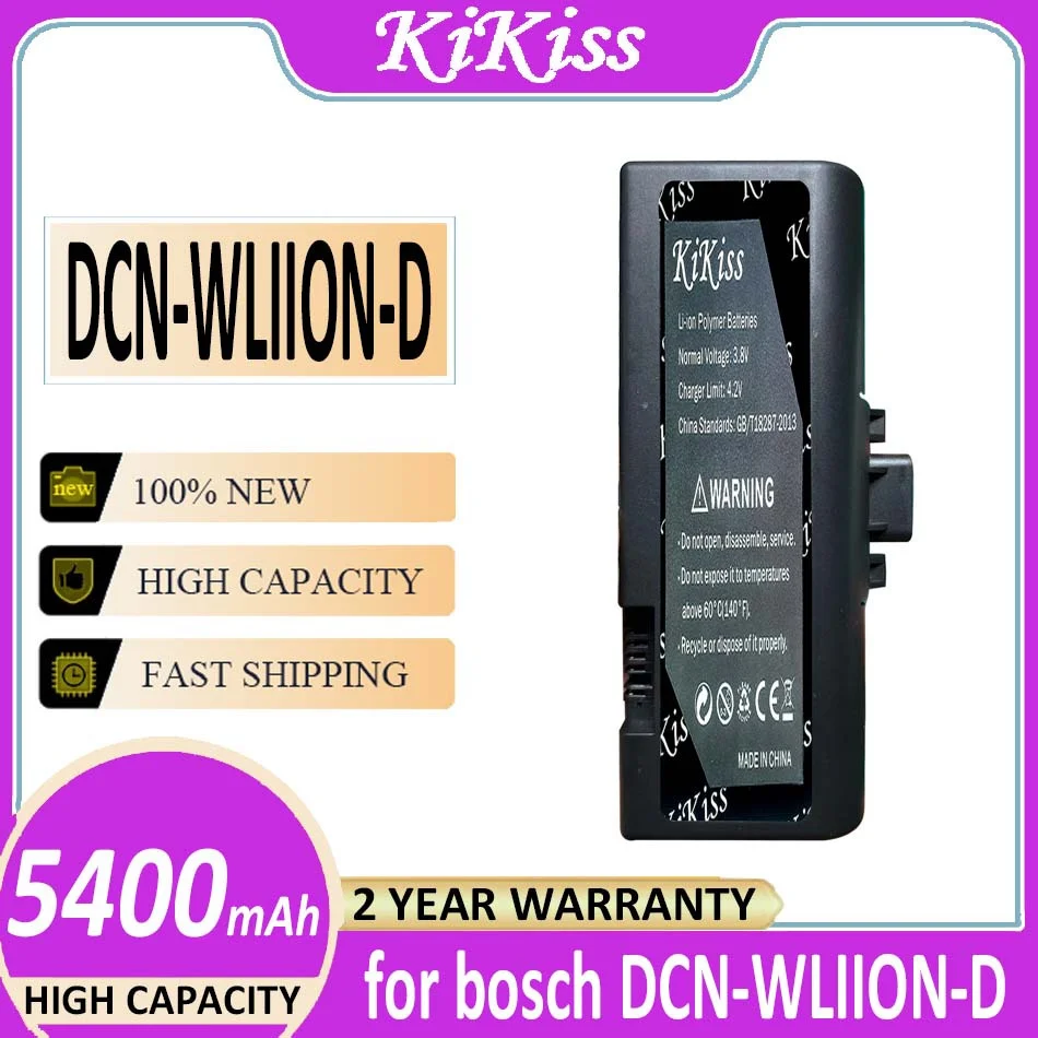 KiKiss Battery DCNWLIIOND 5400mAh for bosch DCN-WLIION-D Wireless conference microphone Bateria
KiKiss Battery DCNWLIIOND 5400mAh for bosch DCN-WLIION-D Wireless conference microphone Bateria
