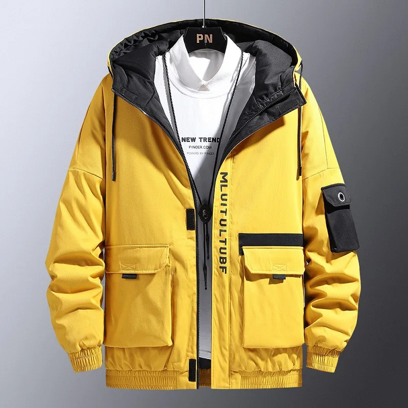 Anbenser Autumn Winter Jackets for Men Hooded Parkas Oversized Men Jackets Zippe Coat Male Windbreaker Outdoor Jacket Men Coats
Anbenser Autumn Winter Jackets for Men Hooded Parkas Oversized Men Jackets Zippe Coat Male Windbreaker Outdoor Jacket Men Coats