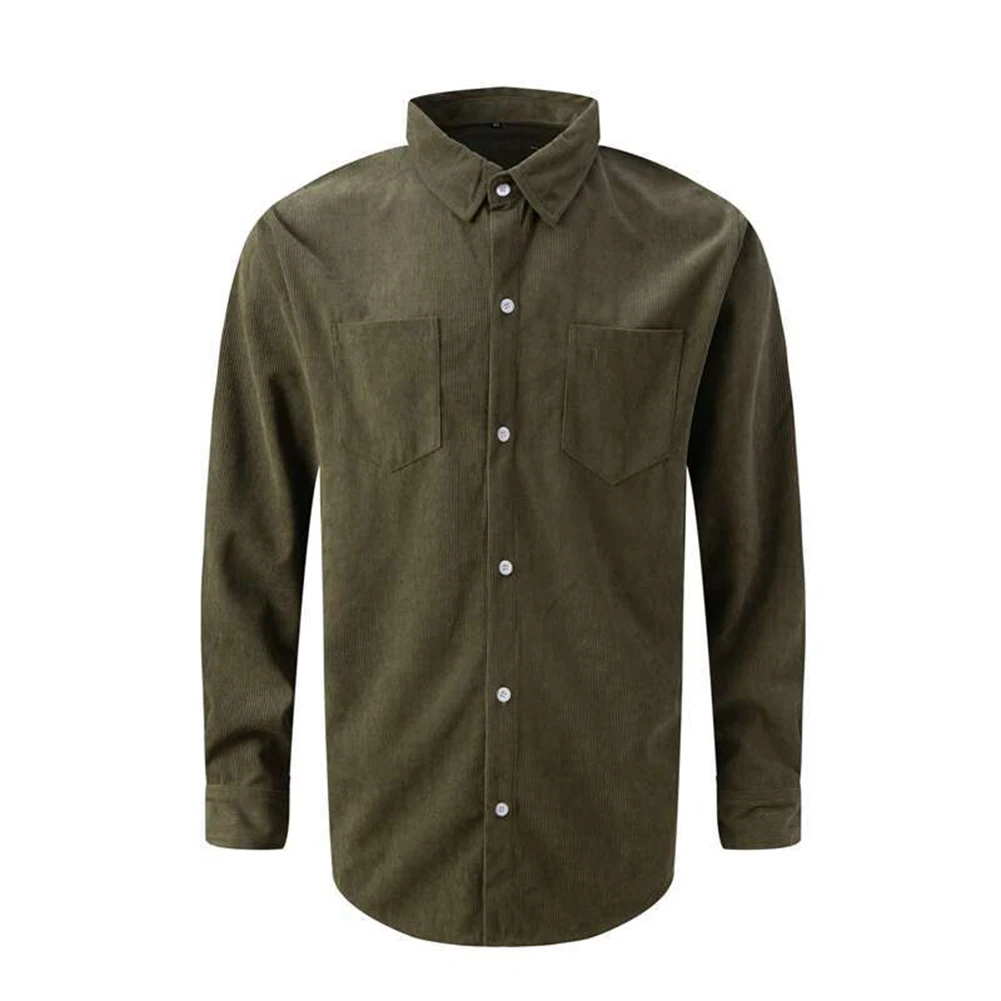 Top Shirt Blue Vacation Brown Winter Button Casual Corduroy Dark Blue Fitting Green Lapel Long Sleeve Male Comfy
Top Shirt Blue Vacation Brown Winter Button Casual Corduroy Dark Blue Fitting Green Lapel Long Sleeve Male Comfy