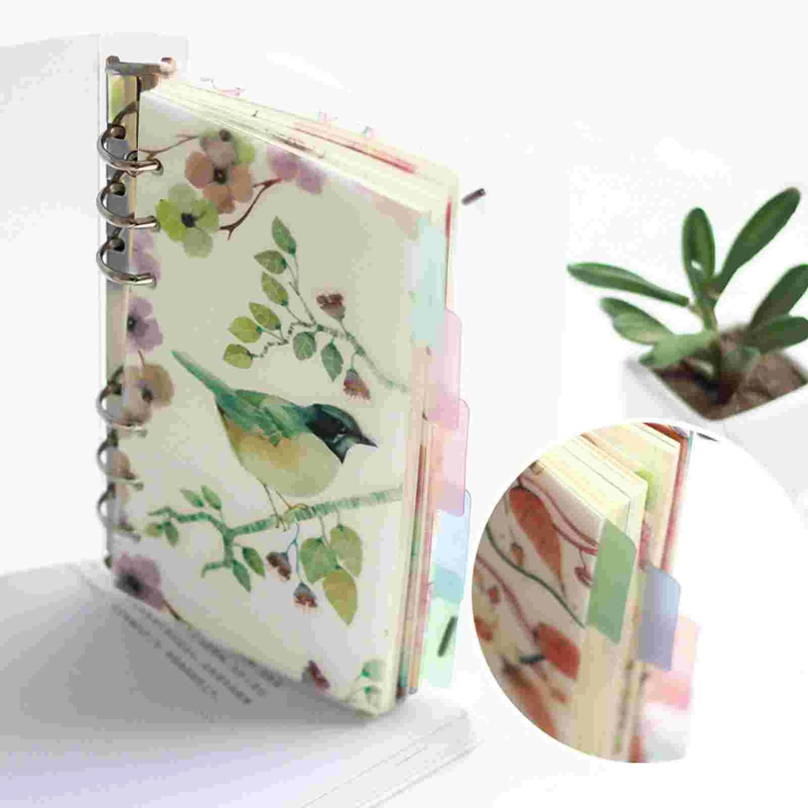 A5 Binder 6 Ring Dividers Notebook Sets A6 Paper Separator Page Rings Notepad Handbook Tabs Labels
A5 Binder 6 Ring Dividers Notebook Sets A6 Paper Separator Page Rings Notepad Handbook Tabs Labels