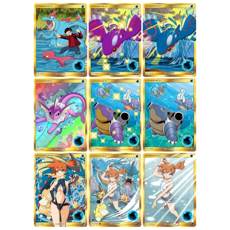 Pokémon Water Energy Gyarados Blastoise Animation Characters Self Made Flashcards Anime Classics Game Collection Cards Toy Gift
Pokémon Water Energy Gyarados Blastoise Animation Characters Self Made Flashcards Anime Classics Game Collection Cards Toy Gift
