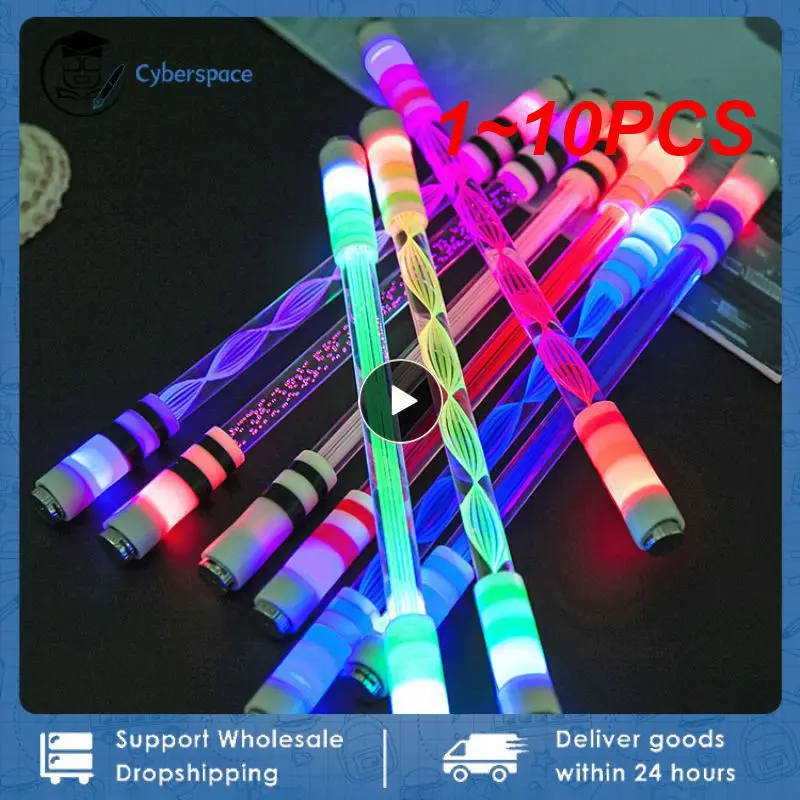 1 ~ 10 шт. крутой вращающийся флэш-Спиннер, ручка для взрослых, снятие стресса, Детские светящиеся спиннинговые ручки с батареей, игрушка для пальцев, фиджет
1 ~ 10 шт. крутой вращающийся флэш-Спиннер, ручка для взрослых, снятие стресса, Детские светящиеся спиннинговые ручки с батареей, игрушка для пальцев, фиджет