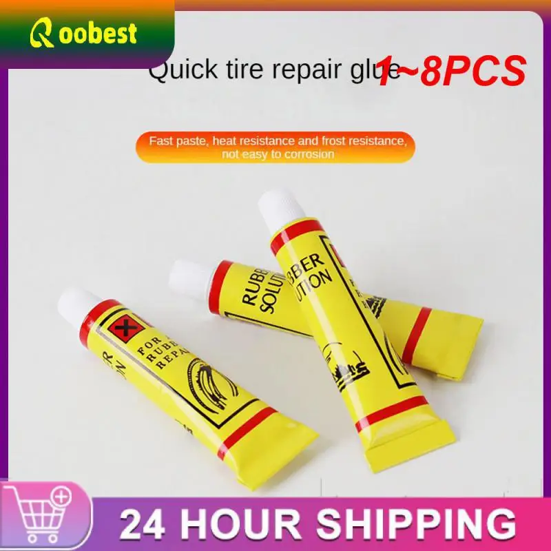 1~8PCS 6ml Car Tire Repairing Glue Tyre Inner Tube Puncture Repair Tools Motorcycle Bike Universal Portable Repairing Glues
1~8PCS 6ml Car Tire Repairing Glue Tyre Inner Tube Puncture Repair Tools Motorcycle Bike Universal Portable Repairing Glues