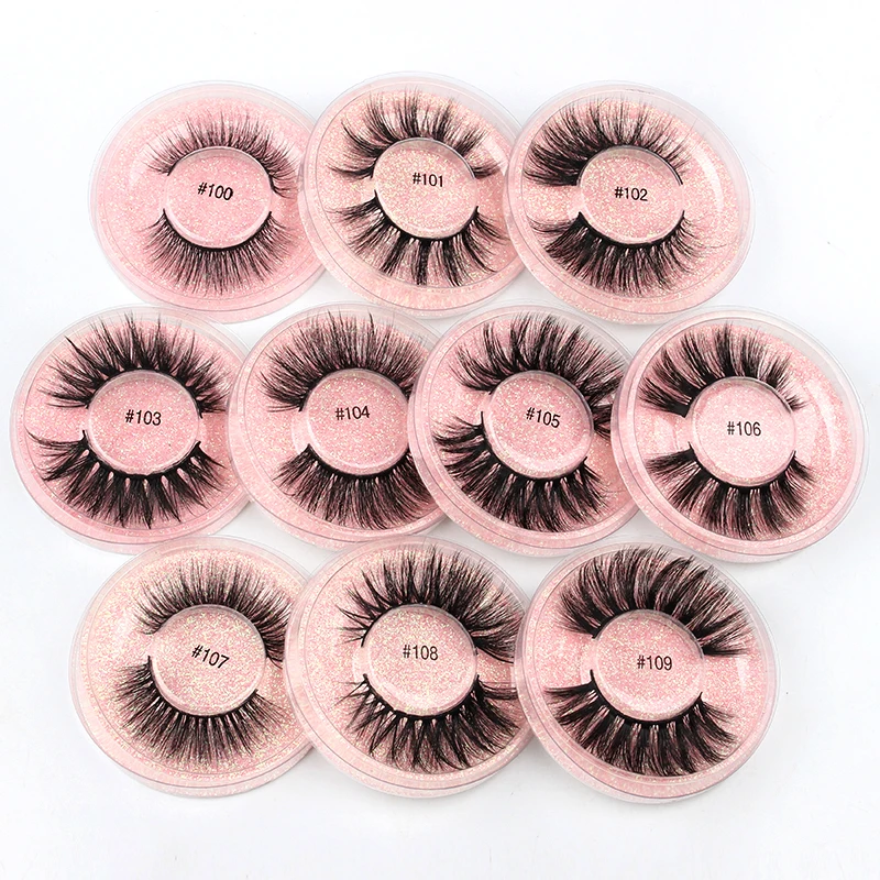 Lashes Wholesale 4/20/50/100 Pcs Mink Eyelashes Dramatic Fluffy 3D Mink Lashes Makeup Natural false eyelashes extension 11 S3db5f8e311194ba5b339f73d8bda34ec0