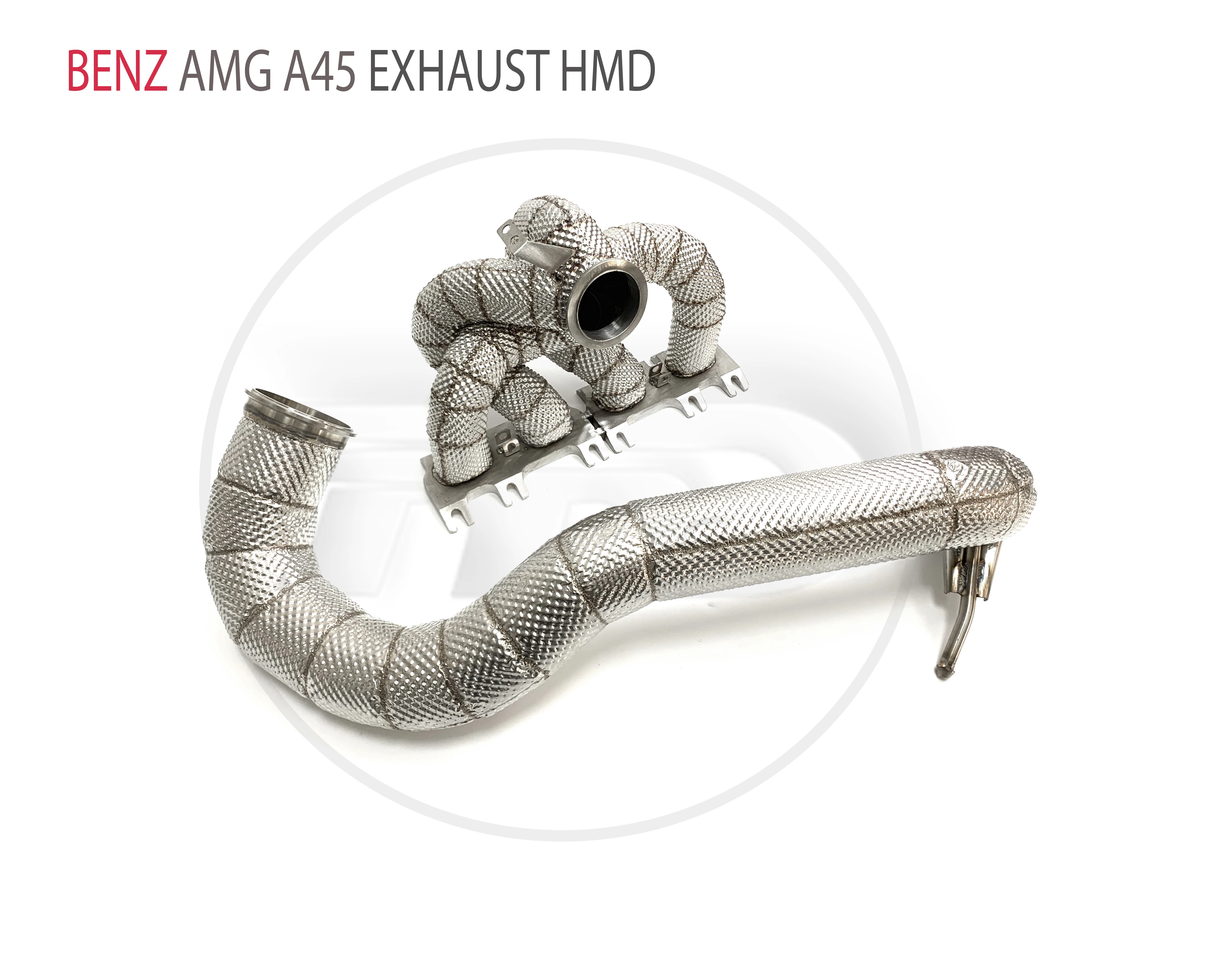 HMD Exhaust Manifold Downpipe for Benz AMG A45 Car Accessories With Catalytic Converter Header Without Cat Pipe
HMD Exhaust Manifold Downpipe for Benz AMG A45 Car Accessories With Catalytic Converter Header Without Cat Pipe