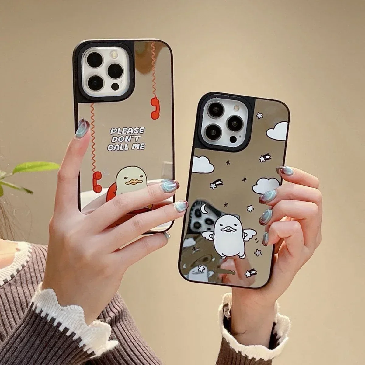 Mirror Surface Cute Duck Phone Case Cover for IPhone 11 12 13 14 15 Pro Max Case for IPhone 15 Pro Max
Mirror Surface Cute Duck Phone Case Cover for IPhone 11 12 13 14 15 Pro Max Case for IPhone 15 Pro Max