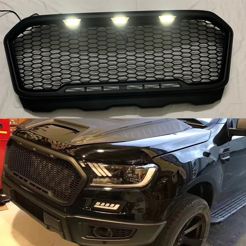 LED Modified Front Bumper Mesh Mask Cover Grid Honeycomb Racing Grill Grille For RANGER T7 2015 2016 2017 2018 Xl XLt Wildtrack
LED Modified Front Bumper Mesh Mask Cover Grid Honeycomb Racing Grill Grille For RANGER T7 2015 2016 2017 2018 Xl XLt Wildtrack